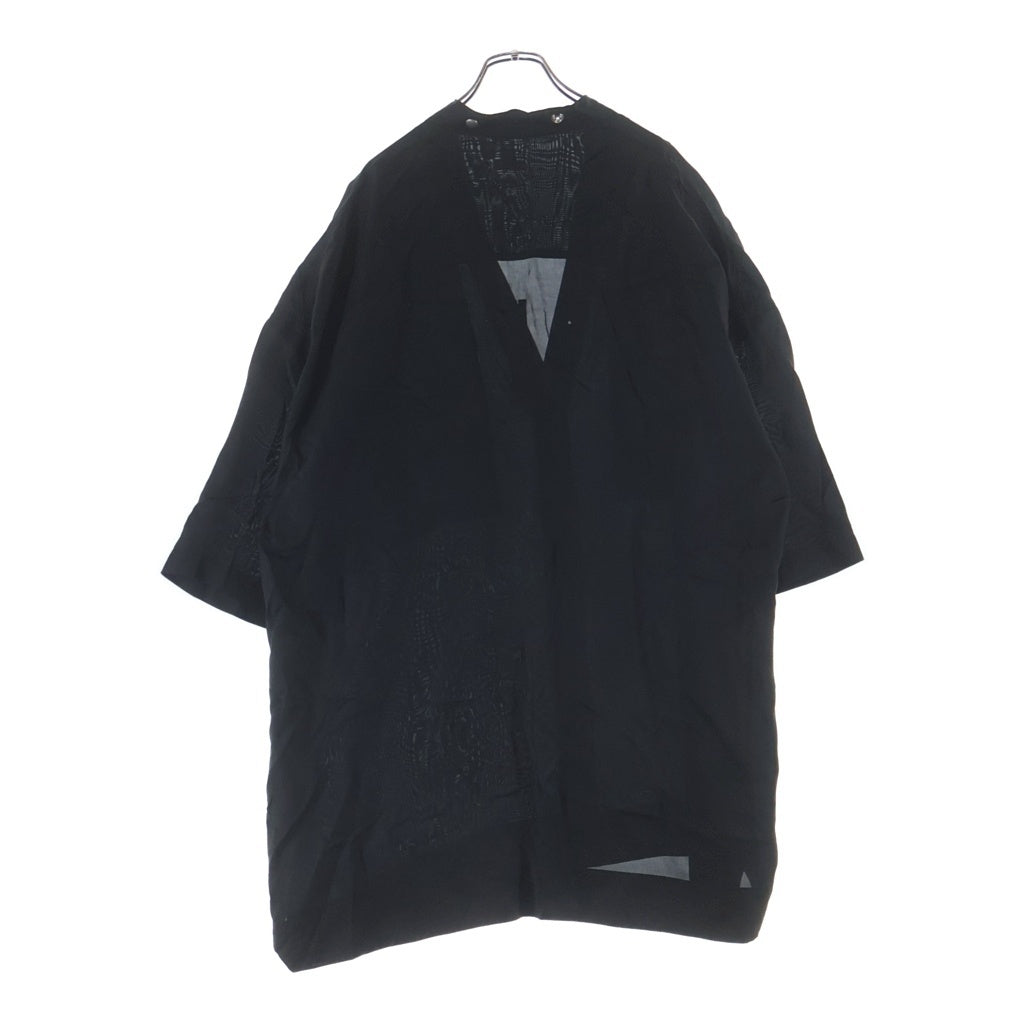 Rick Owens(リックオウエンス) オーバーサイズ ショートスリーブシャツ