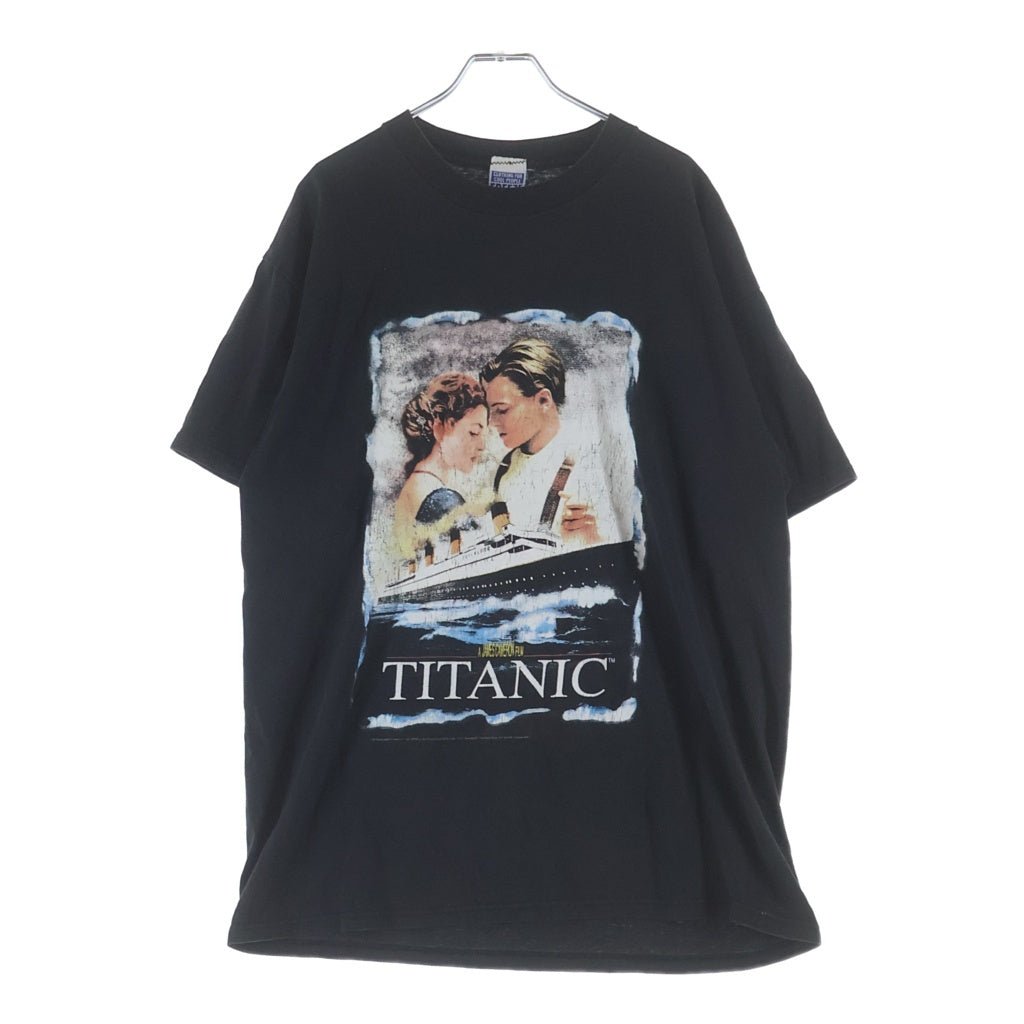 VINTAGE(ヴィンテージ) 90s TITANIC タイタニック クルーネックTシャツ ブラック