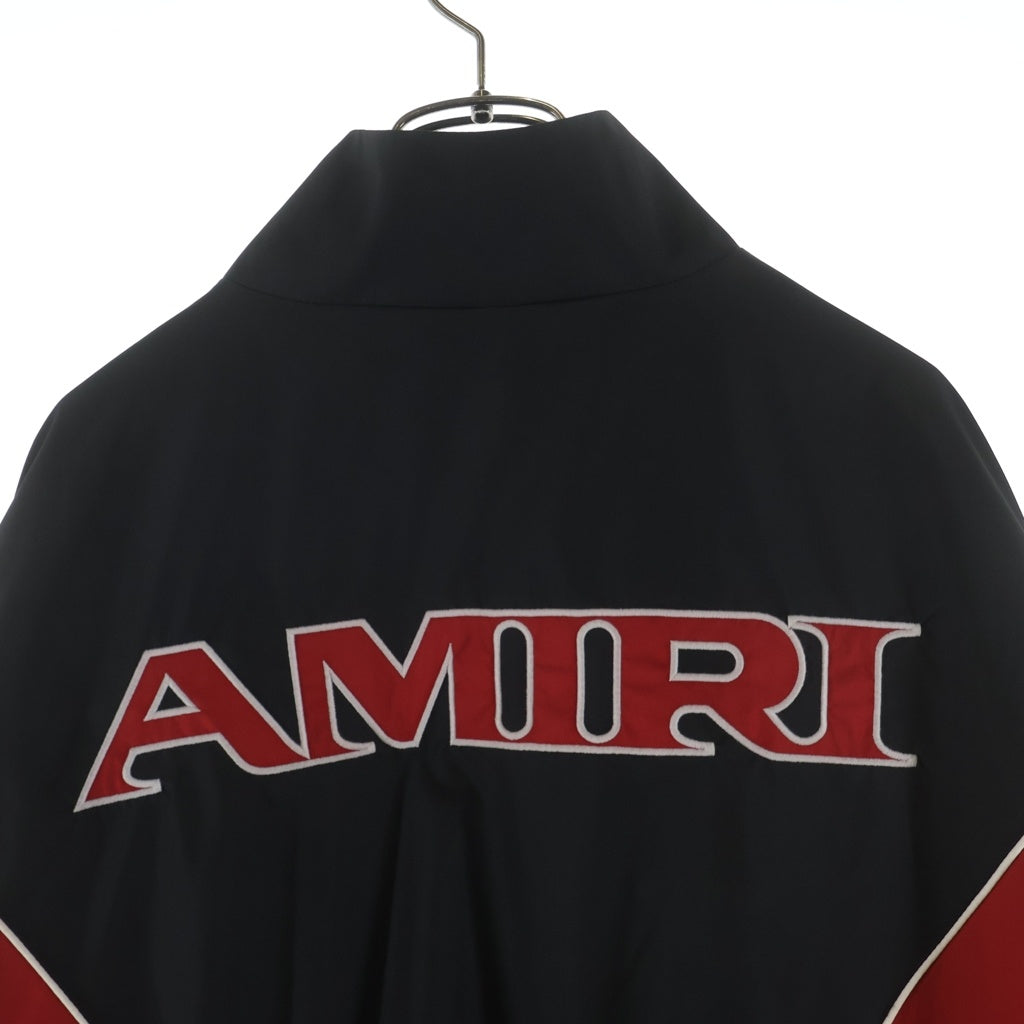 AMIRI(アミリ) SPORT WINDBREAKER スポーツ ウィンドブレイカー ジップアップ ジャケット ブラック AMOUJA1002