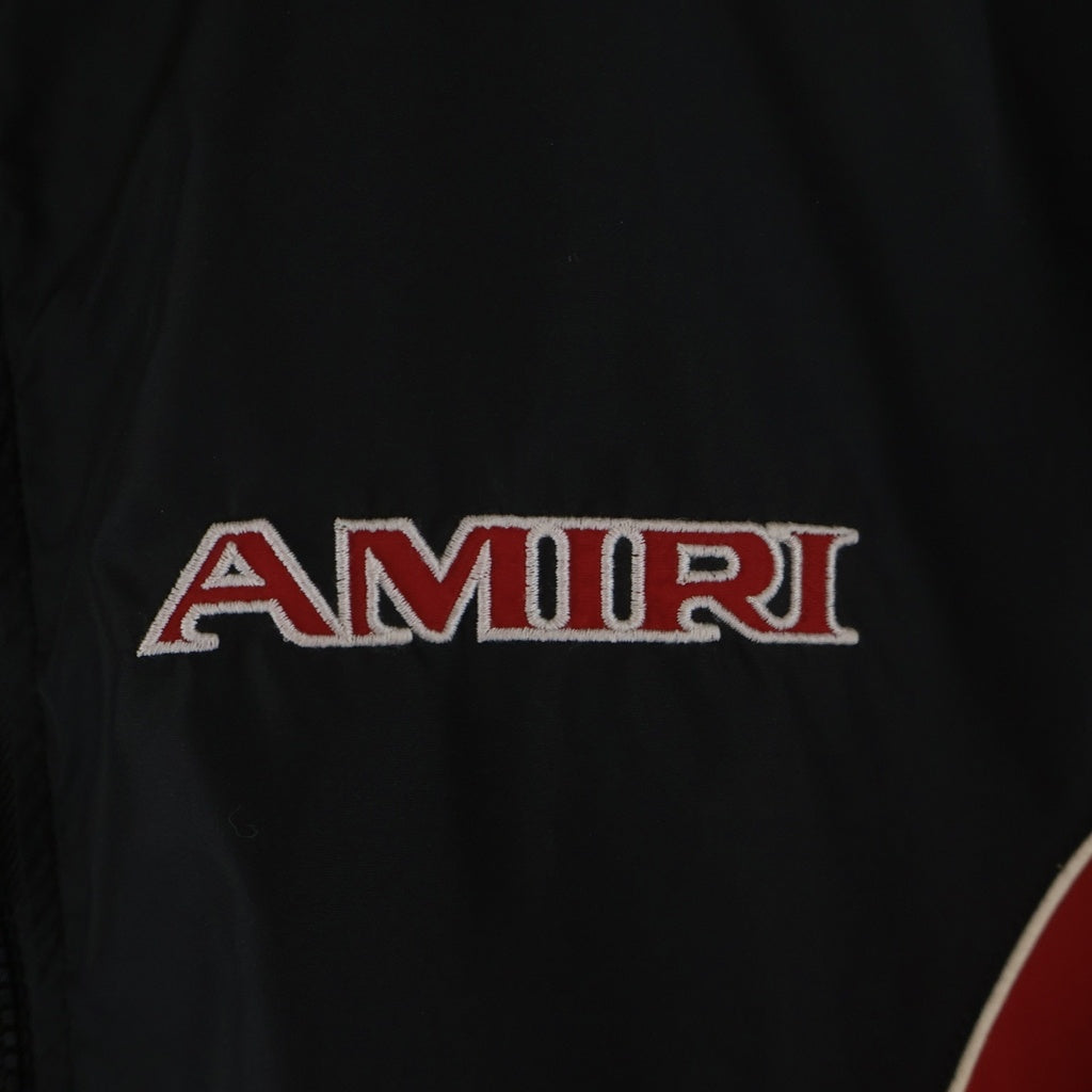 AMIRI(アミリ) SPORT WINDBREAKER スポーツ ウィンドブレイカー ジップアップ ジャケット ブラック AMOUJA1002