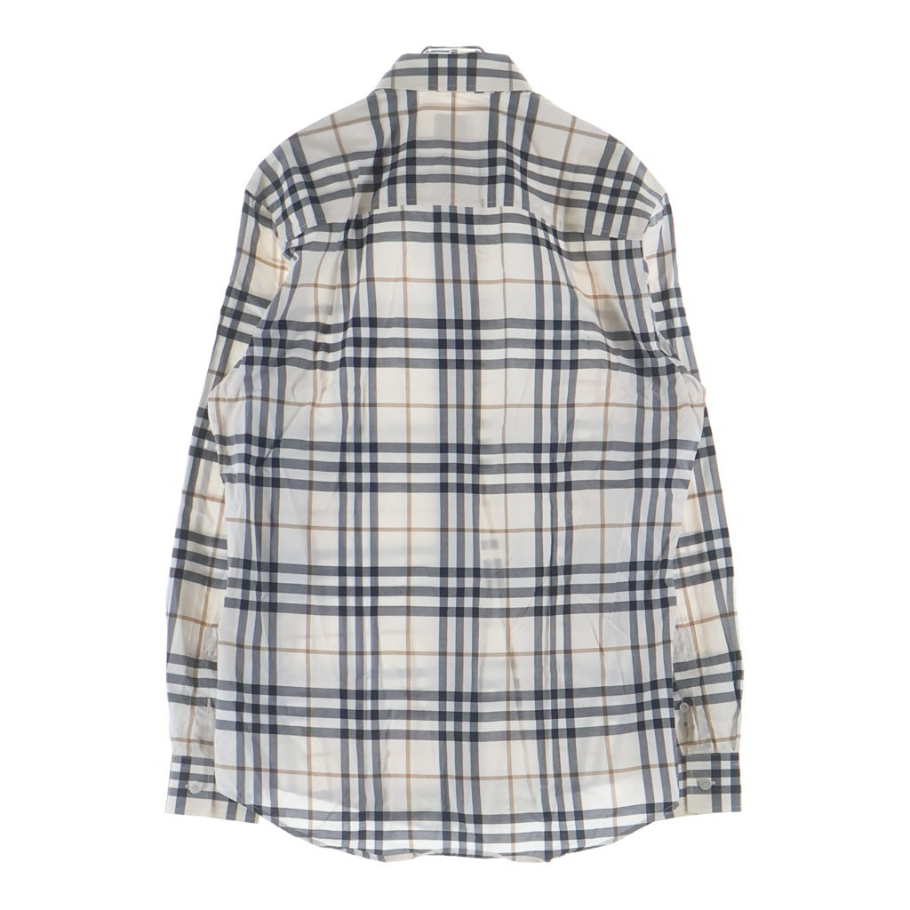 BURBERRY(バーバリー) ノバチェック バーバリーチェック 8050275 長袖シャツ グレー
