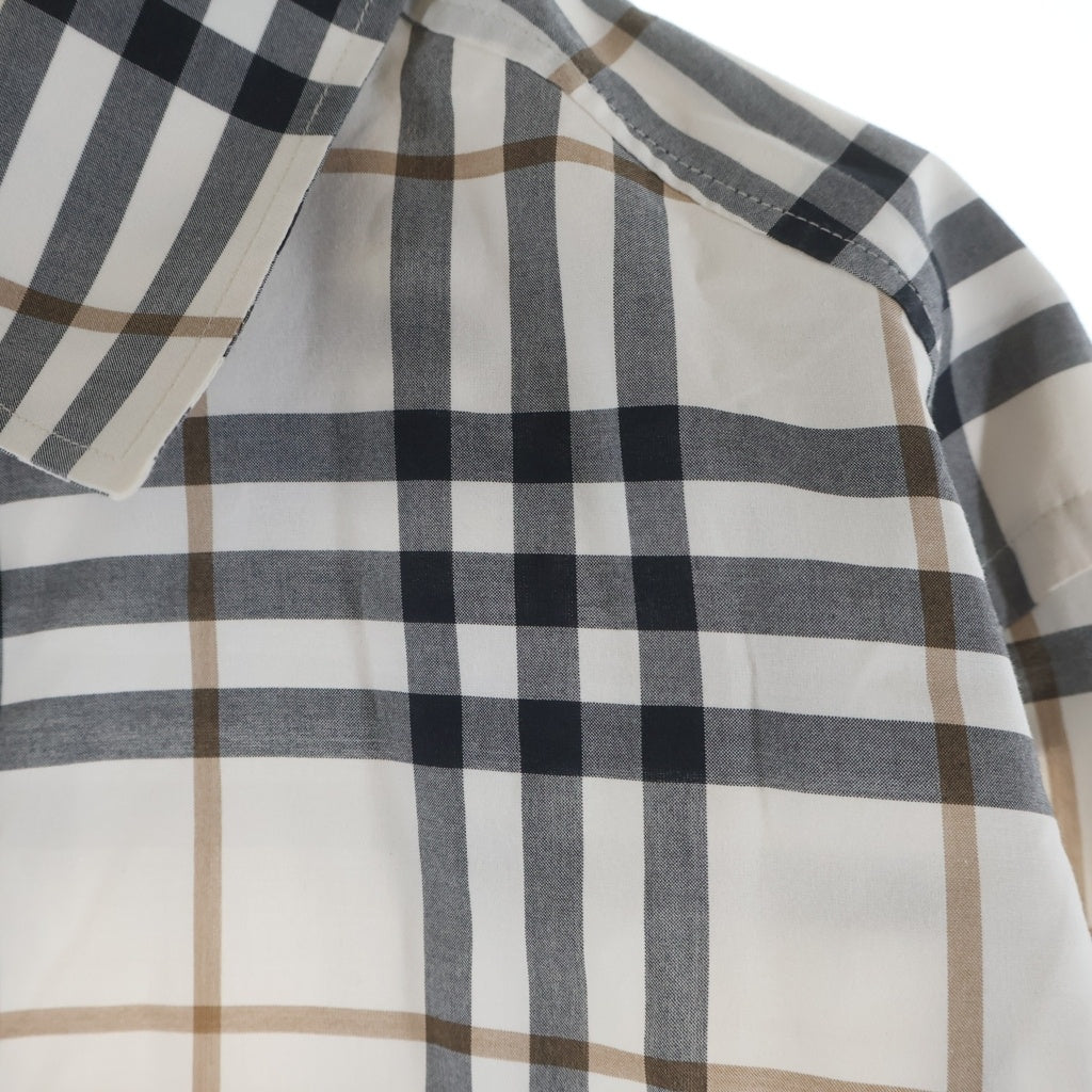 BURBERRY(バーバリー) ノバチェック バーバリーチェック 8050275 長袖シャツ グレー