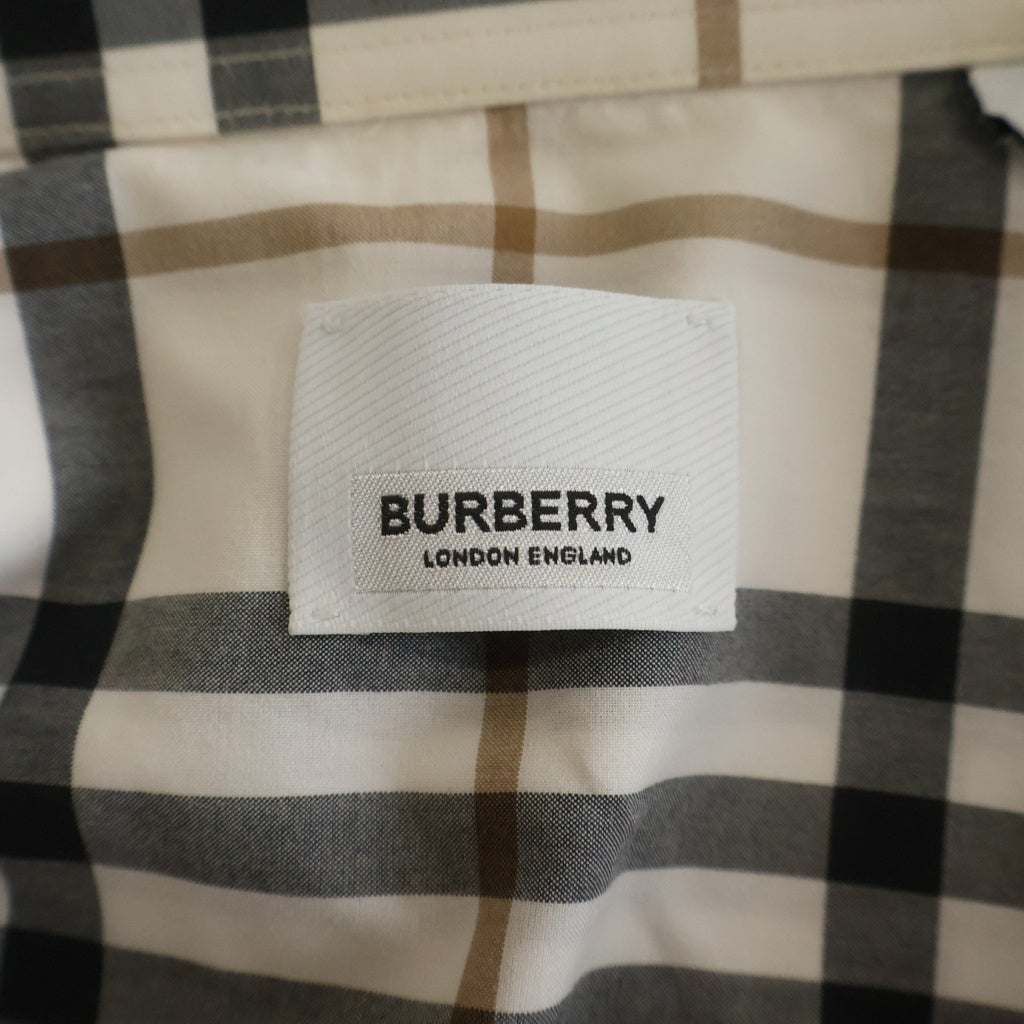 BURBERRY(バーバリー) ノバチェック バーバリーチェック 8050275 長袖シャツ グレー