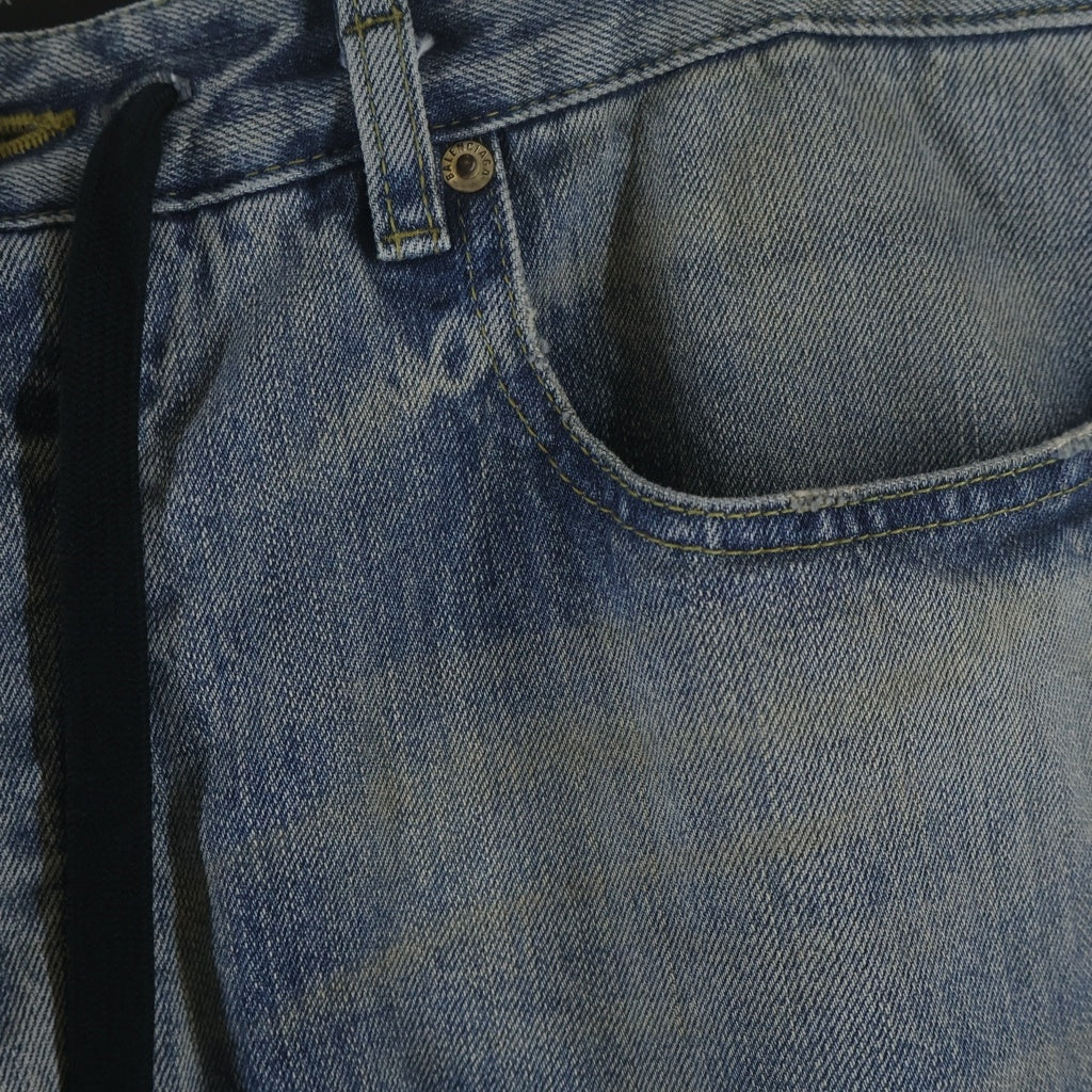 BALENCIAGA(バレンシアガ) ドローコード ツイストバギーデニムパンツ インディゴ 786644 TQW55