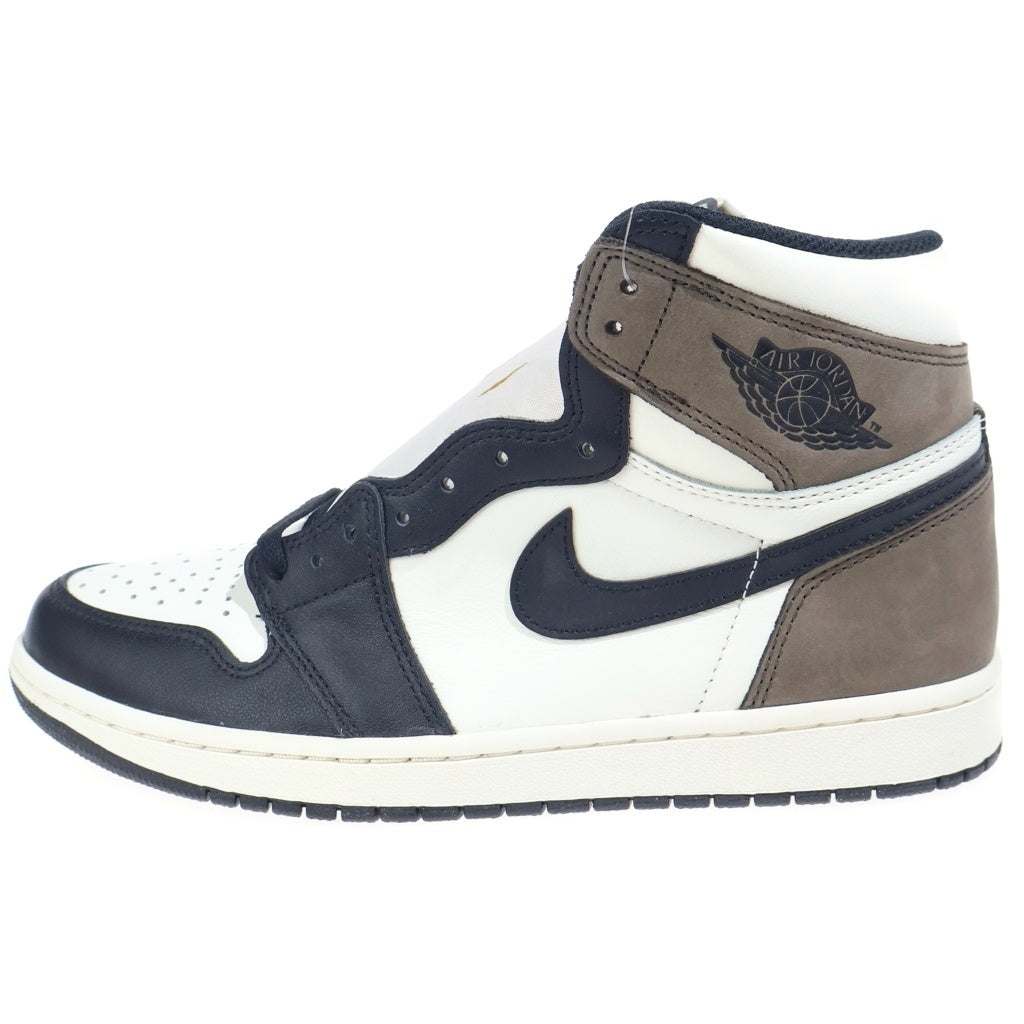 NIKE(ナイキ) AIR JORDAN 1 RETRO HIGH OG DARK MOCHA 555088-105 エアジョーダン 1 レトロ ダークモカ ハイカットスニーカー ブラック/ブラウン US9.5/27.5cm