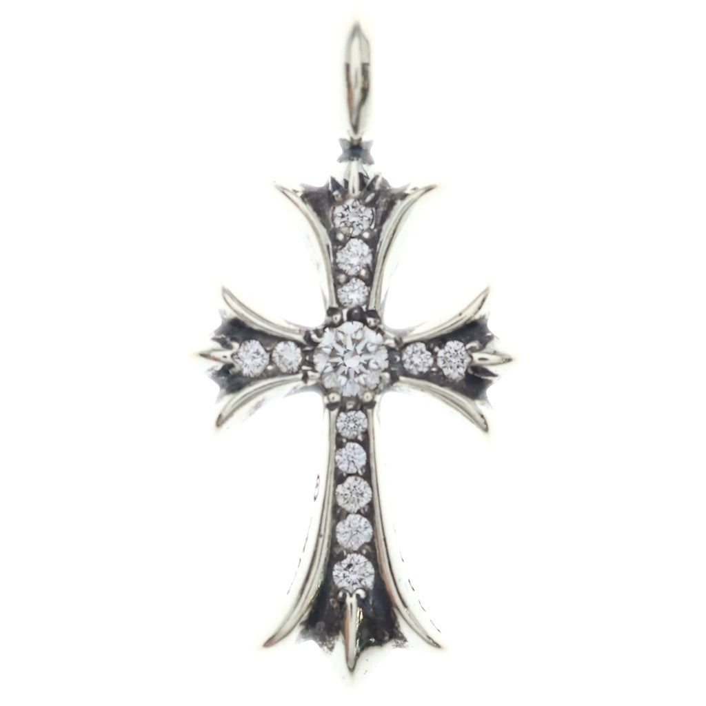 CHROME HEARTS(クロムハーツ) TNY CRSF P/DIA タイニーファットクロス PAVEダイヤ ペンダントトップ シルバー BCA323