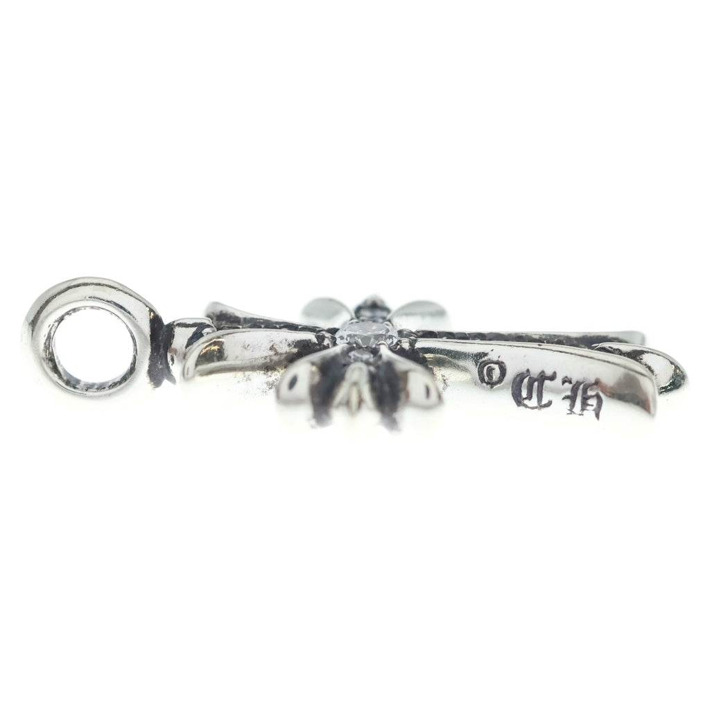 CHROME HEARTS(クロムハーツ) TNY CRSF P/DIA タイニーファットクロス PAVEダイヤ ペンダントトップ シルバー BCA323