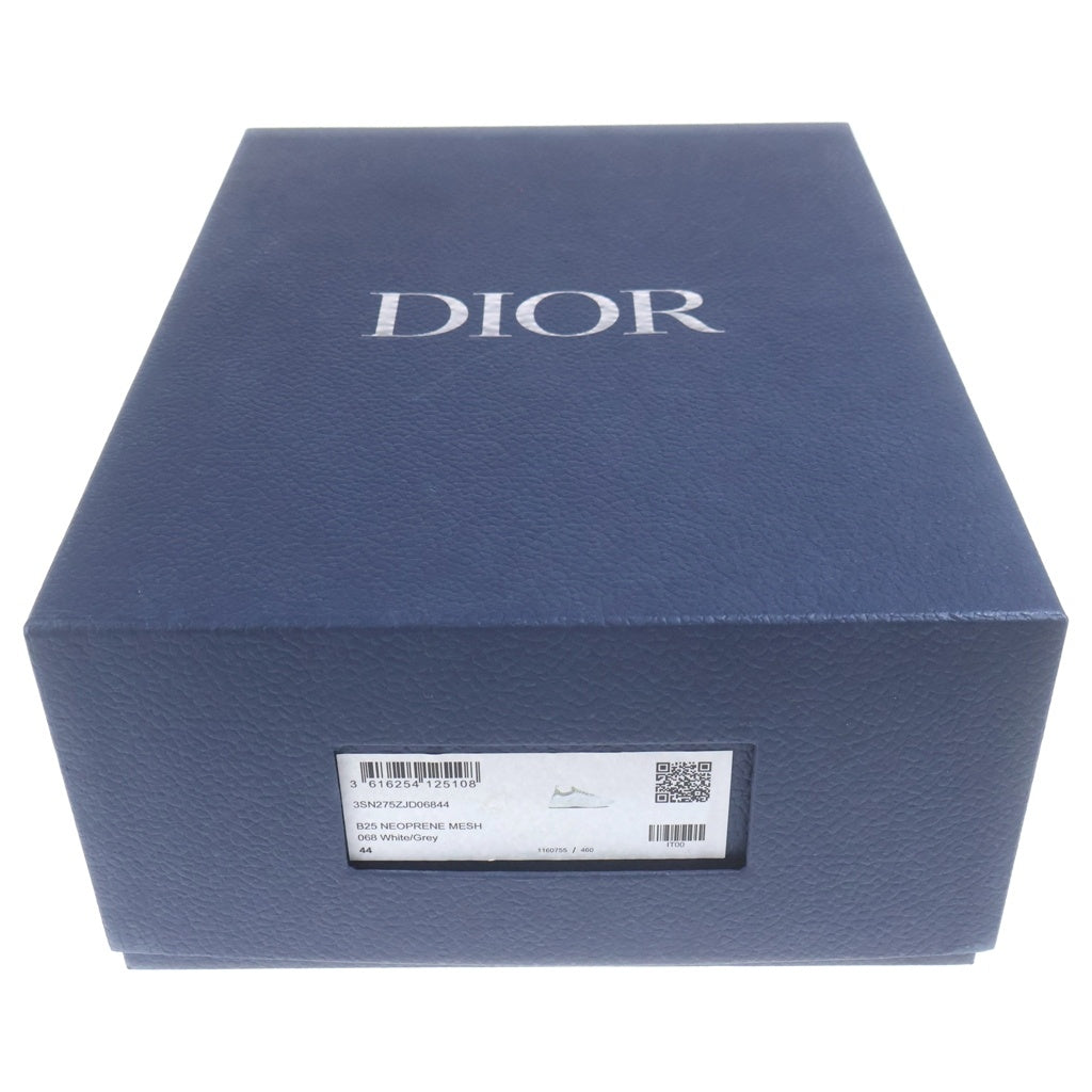 DIOR(ディオール) B25 NEOPRENE MESH ネオプレン メッシュ ローカットスニーカー ホワイト