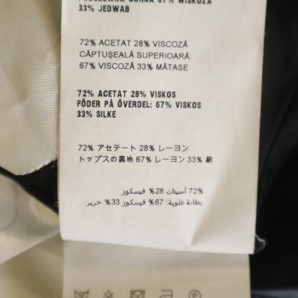 PRADA(プラダ) 15SS Pleated Colourblock Dress プリーテッド カラーブロック ドレス レディース APD1 2015 4274 グレー