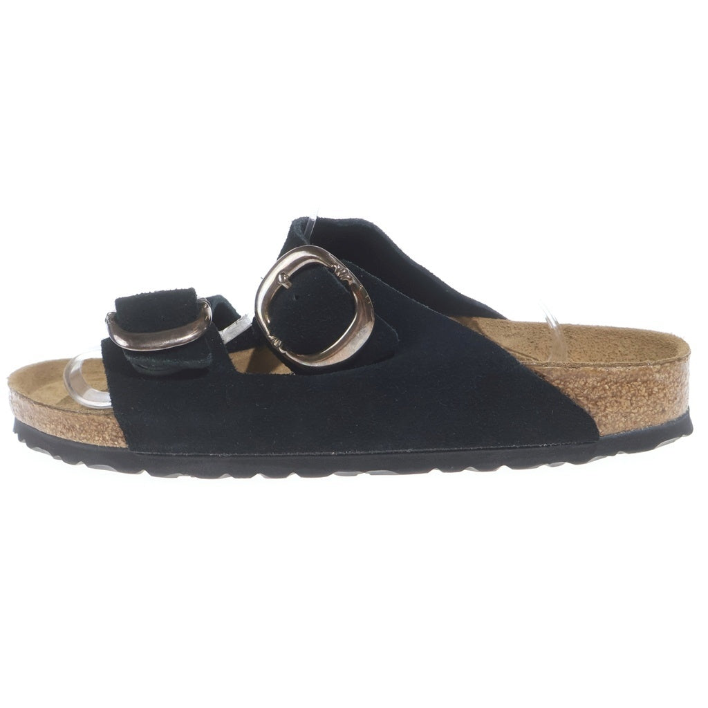 CHROME HEARTS(クロムハーツ) ×BIRKENSTOCK ビルケンシュトック ARIZONA アリゾナ ガンスリンガーレザーサンダルブラック/シルバー