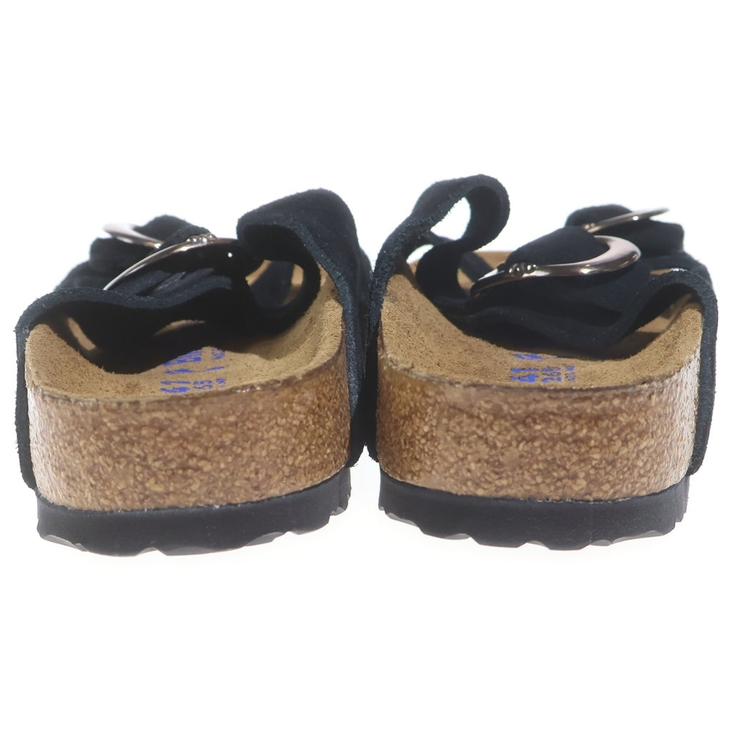 CHROME HEARTS(クロムハーツ) ×BIRKENSTOCK ビルケンシュトック ARIZONA アリゾナ ガンスリンガーレザーサンダルブラック/シルバー
