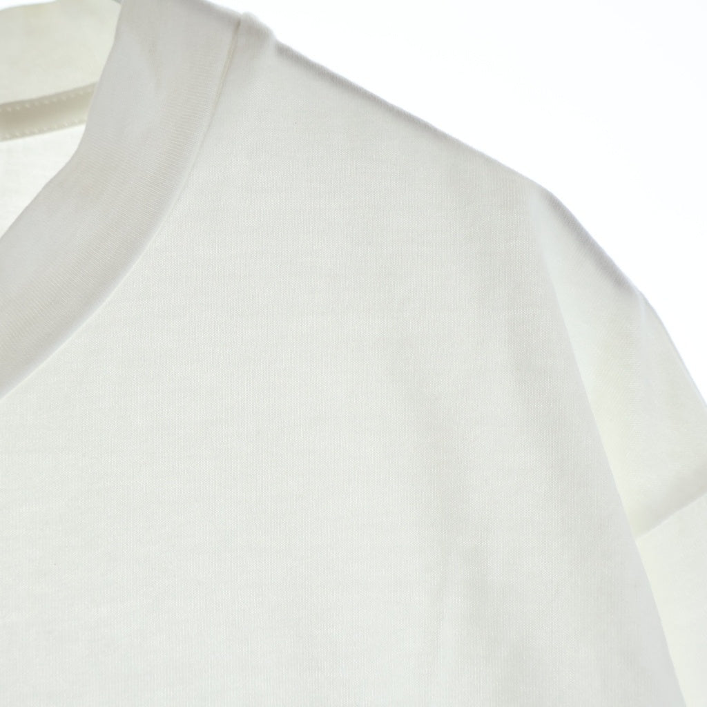 FENDI(フェンディ) LOGO MULTI ロゴマルチ クルーネック半袖Tシャツ FAF682 AN68 ホワイト