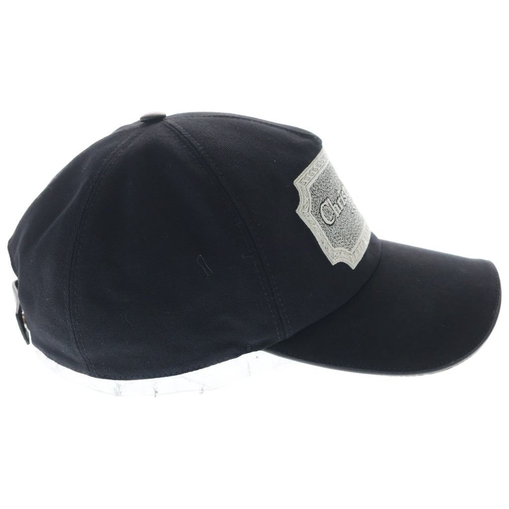 DIOR(ディオール) Couture Baseball Cap Cotton Canvas クチュール ベースボールキャップ コットンキャンバス 243C904C4511 ブラック レディース
