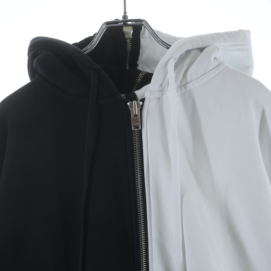 STAMPD(スタンプド) HAFT HOODIE ツートンカラー ジップハーフ