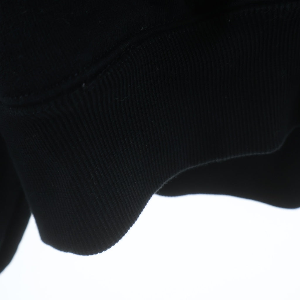 STAMPD(スタンプド) HAFT HOODIE ツートンカラー ジップハーフ フーディーパーカー ホワイト/ブラック