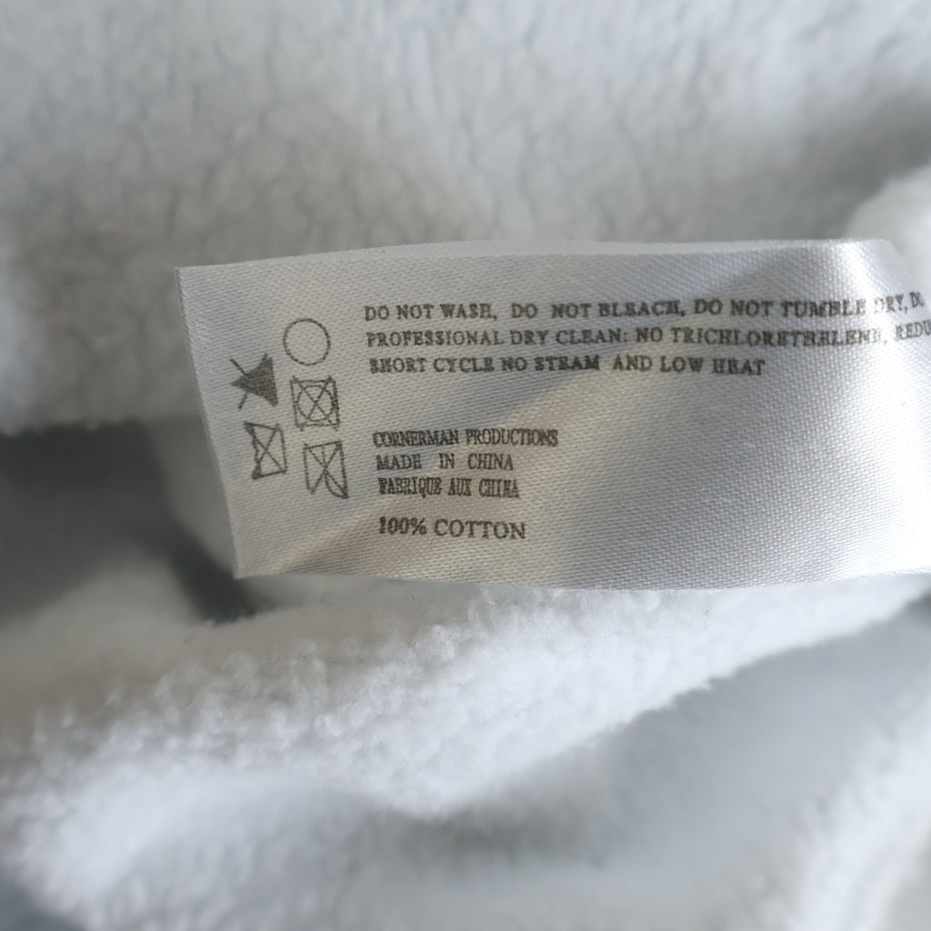 STAMPD スタンプド HAFT HOODIE ツートンカラー ジップハーフ フーディーパーカー ホワイト/ブラック STAMPD(スタンプド) HAFT HOODIE ツートンカラー ジップハーフ