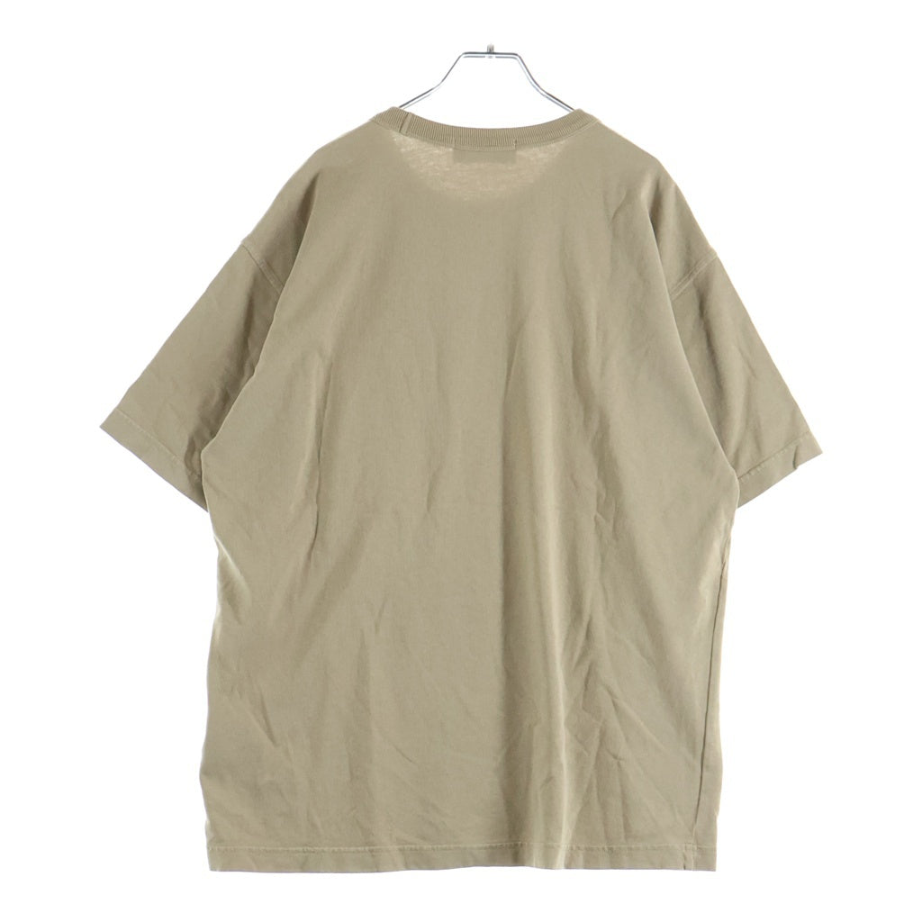 STONE ISLAND(ストーンアイランド) LOGO Print T-shirt ロゴ プリント クルーネック半袖Tシャツ フラップポケット 811521079 ブラウン