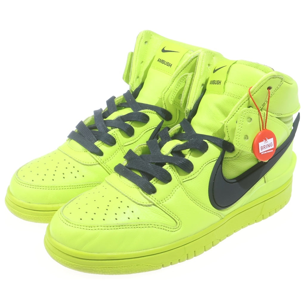 NIKE(ナイキ) ×Ambush Dunk High Flash Lime ナイキ ダンク ハイ CU7544 300 フラッシュライム