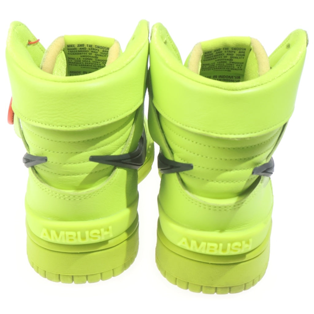 NIKE(ナイキ) ×Ambush Dunk High Flash Lime ナイキ ダンク ハイ CU7544 300 フラッシュライム