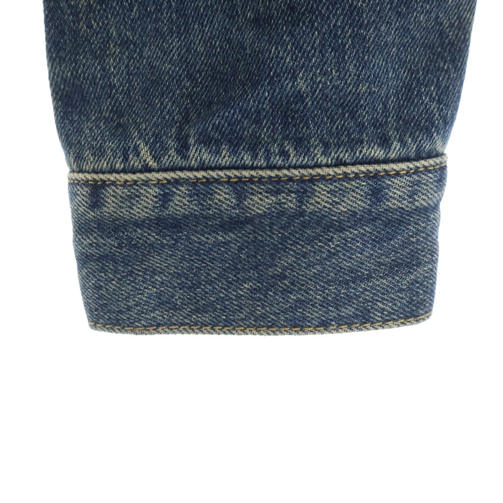 SAINT LAURENT PARIS(サンローランパリ) 15SS エディ期 Damaged Denim Jacket 377890 デニムジャケット インディゴ