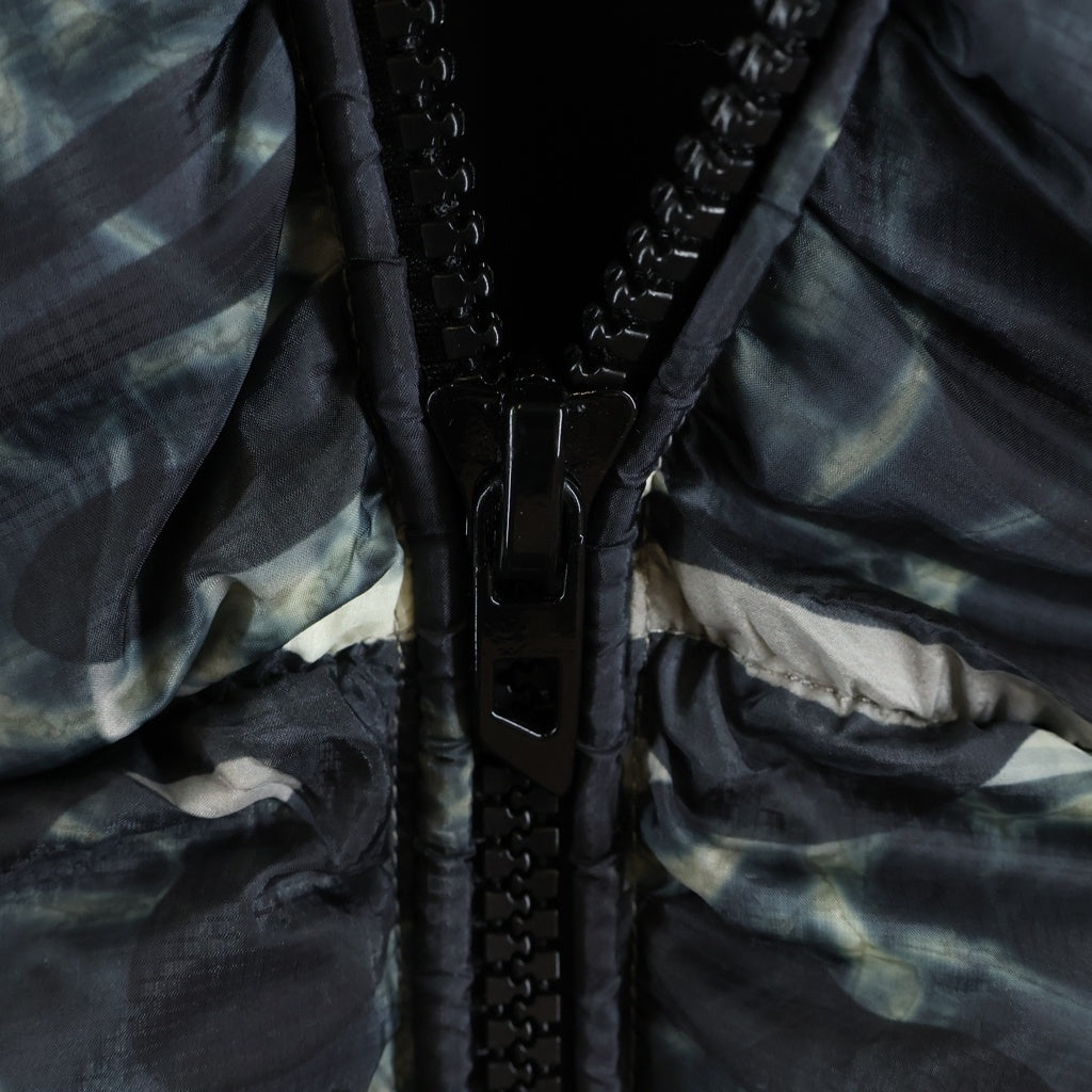 DIESEL(ディーゼル) 24AW W-CLAUS-CAMU Hooded puffer jacket with camo print パファーダウンジャケット A145290SKAG カモ