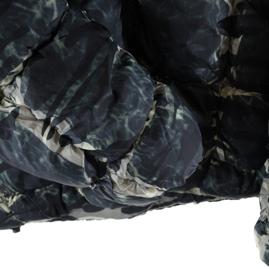 DIESEL(ディーゼル) 24AW W-CLAUS-CAMU Hooded puffer jacket with camo print パファーダウンジャケット A145290SKAG カモ