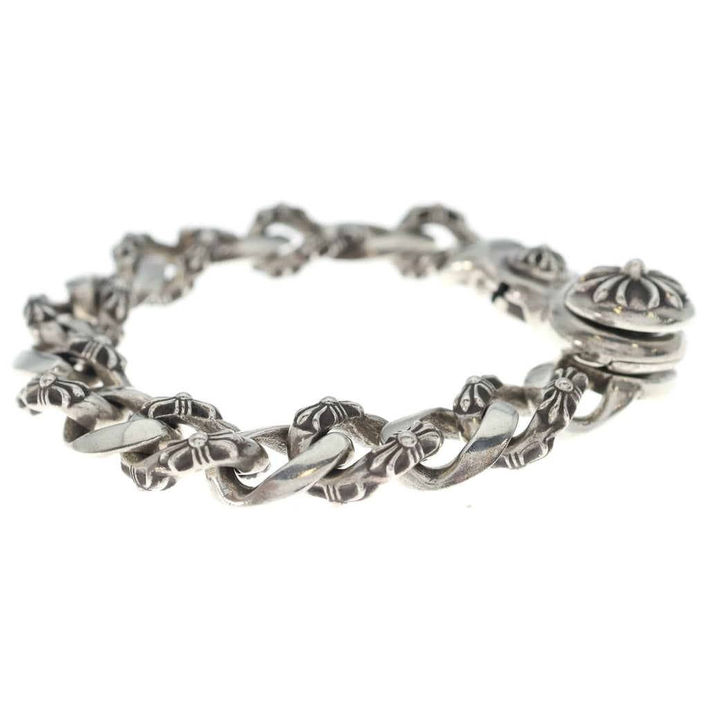 CHROME HEARTS(クロムハーツ) FNCY CHN LNK ファンシーリンククリップブレスレット 15リンク シルバー BCA145