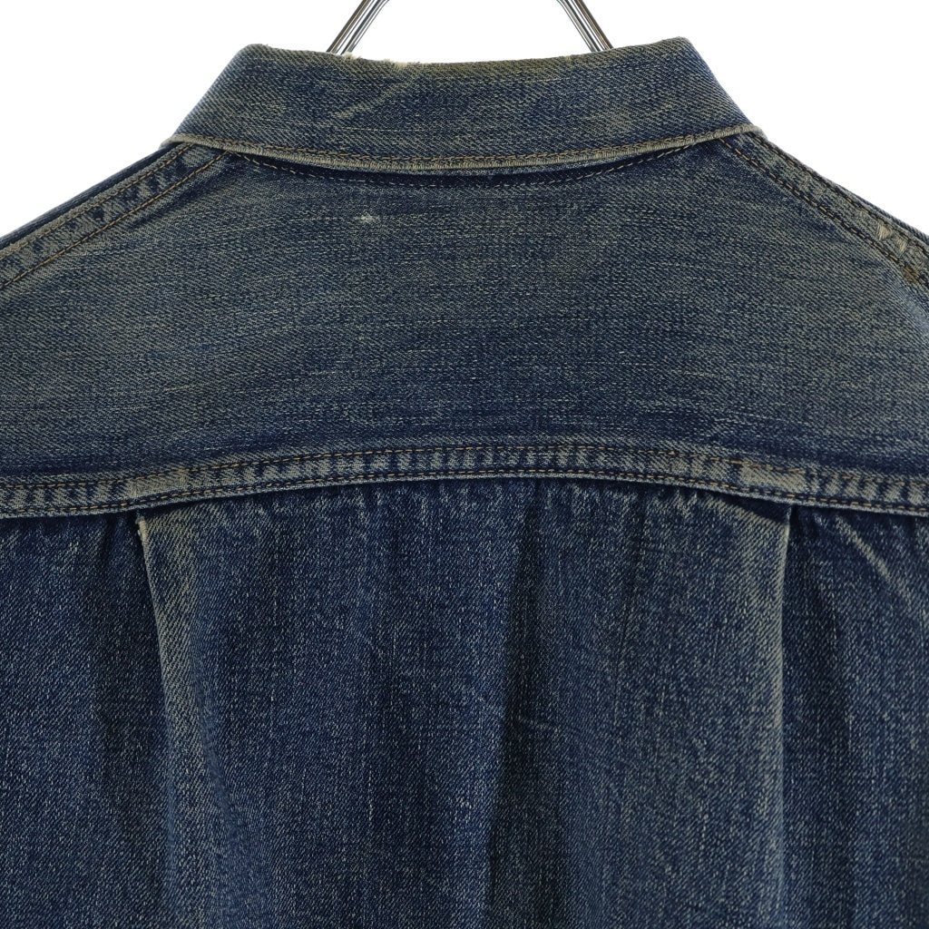 Levi's(リーバイス) 50s VINTAGE 507XX 2nd 前期 両面 コの字ステッチ ベルトシングルチェーン Gジャン インディゴ レディース