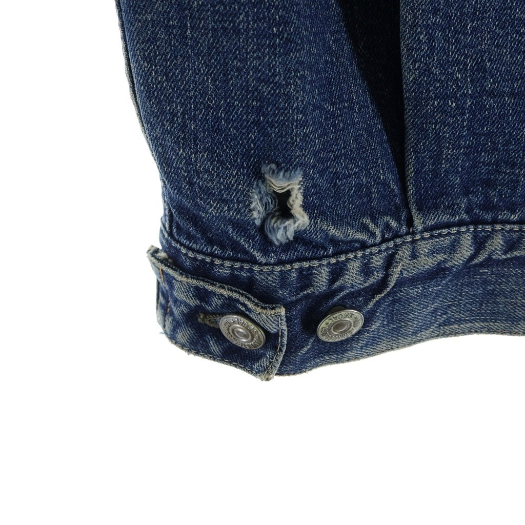 Levi's(リーバイス) 50s VINTAGE 507XX 2nd 前期 両面 コの字ステッチ ベルトシングルチェーン Gジャン インディゴ レディース