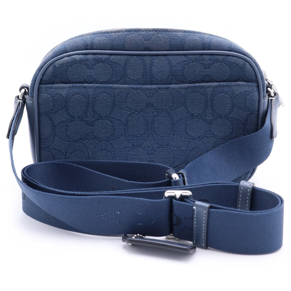 COACH(コーチ) ミニ ジェイミー カメラ バッグ シグネチャー ジャカード CT861 ショルダーバック インディゴ レディース