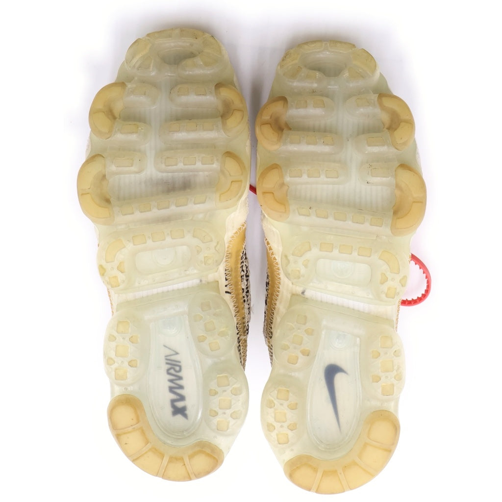 NIKE(ナイキ) ×OFF-WHITE THE 10 AIR VAPORMAX FK オフホワイト ザテン エアヴェイパーマックス フライニット ローカットスニーカー ホワイト US8.5/26.5cm AA3831-100