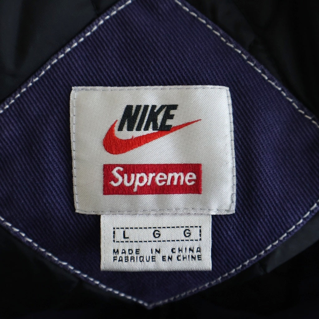 SUPREME(シュプリーム) ×Nike Double Zip Quilted Work Jacket ダブル
