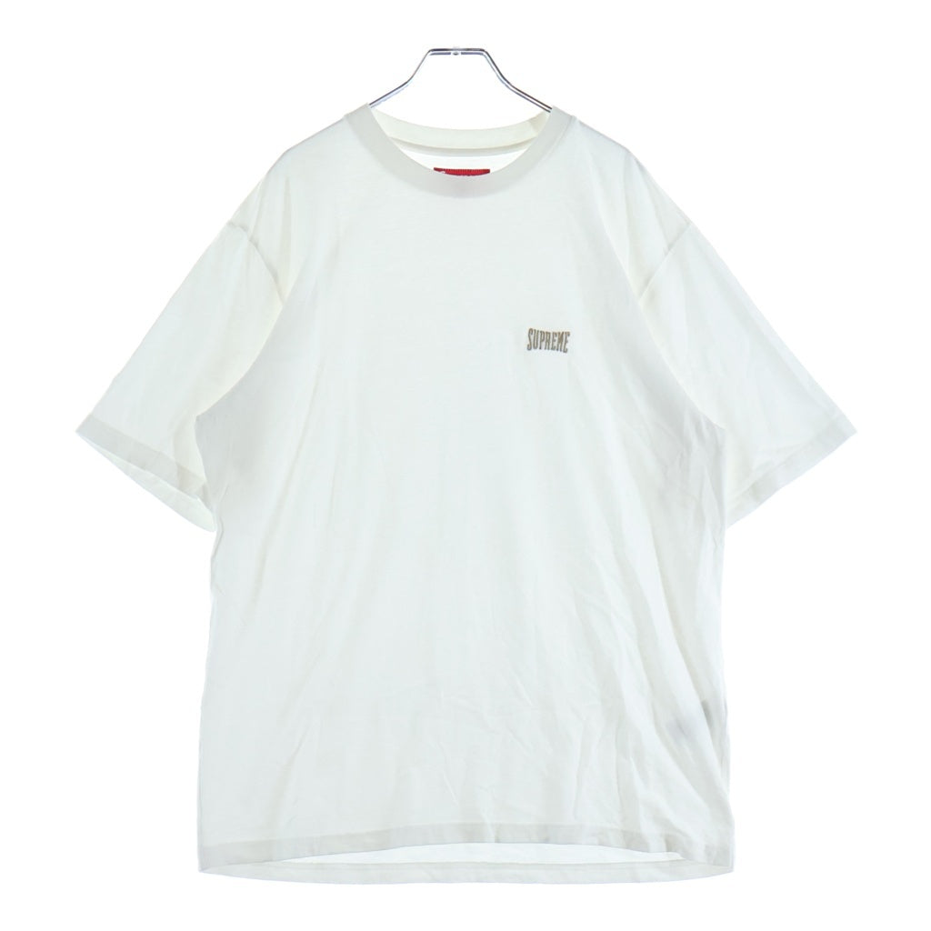 SUPREME(シュプリーム) 25SS Warm Up Washed ウオームアップロゴ ウォッシュド 半袖Tシャツ ホワイト