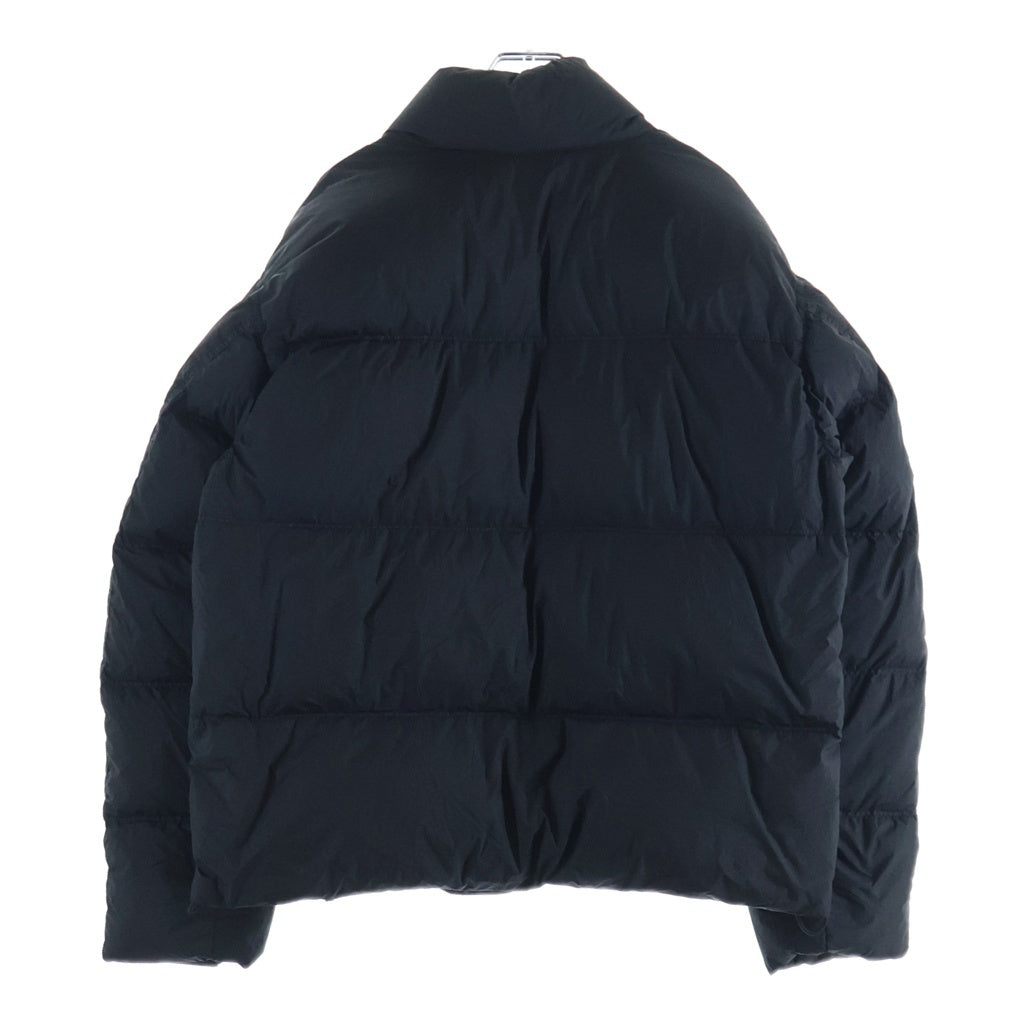 STONE ISLAND(ストーンアイランド) 25AW ロゴパッチ ジップアップ ダウンジャケット ブラック K2S154100010 S0A23