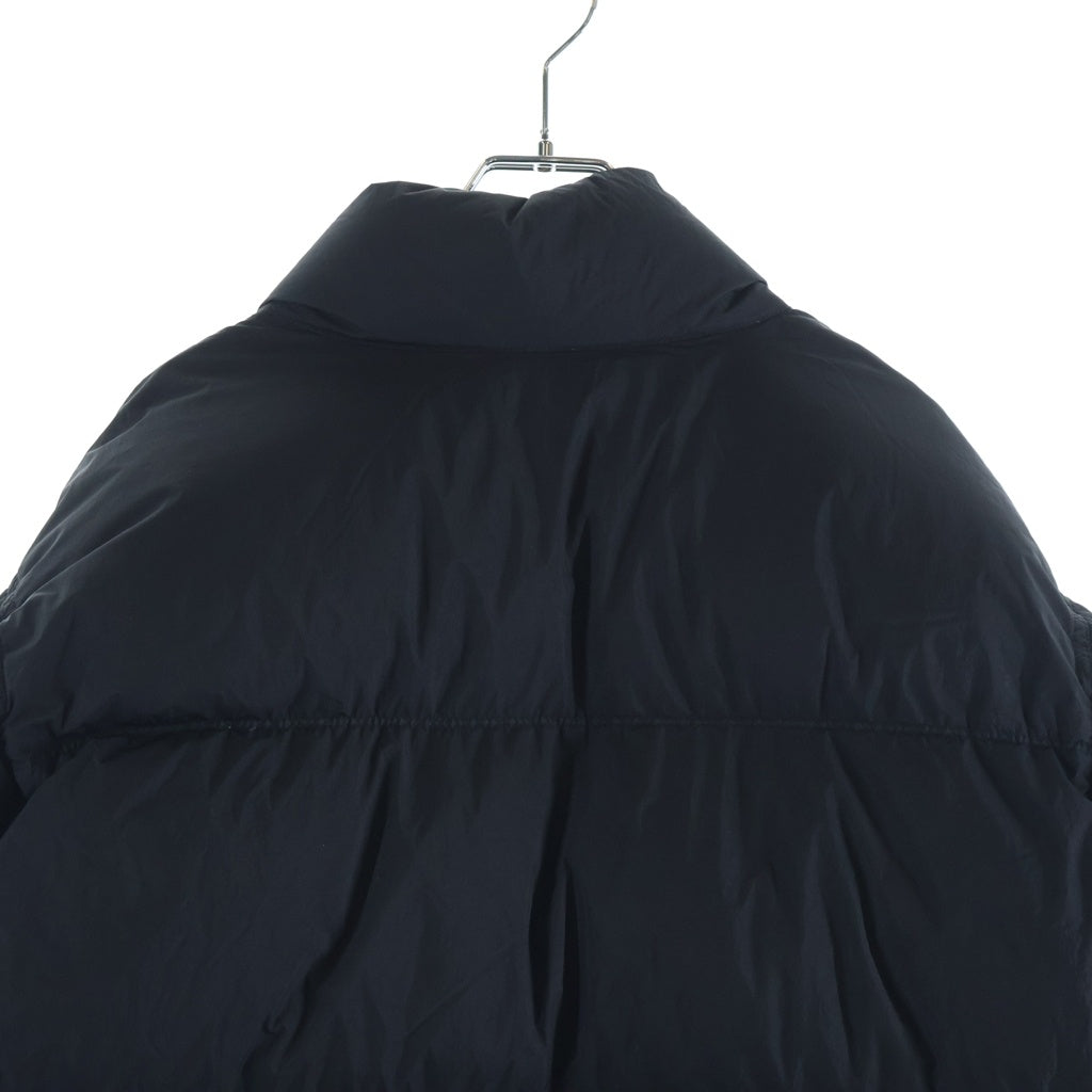 STONE ISLAND(ストーンアイランド) 25AW ロゴパッチ ジップアップ ダウンジャケット ブラック K2S154100010 S0A23