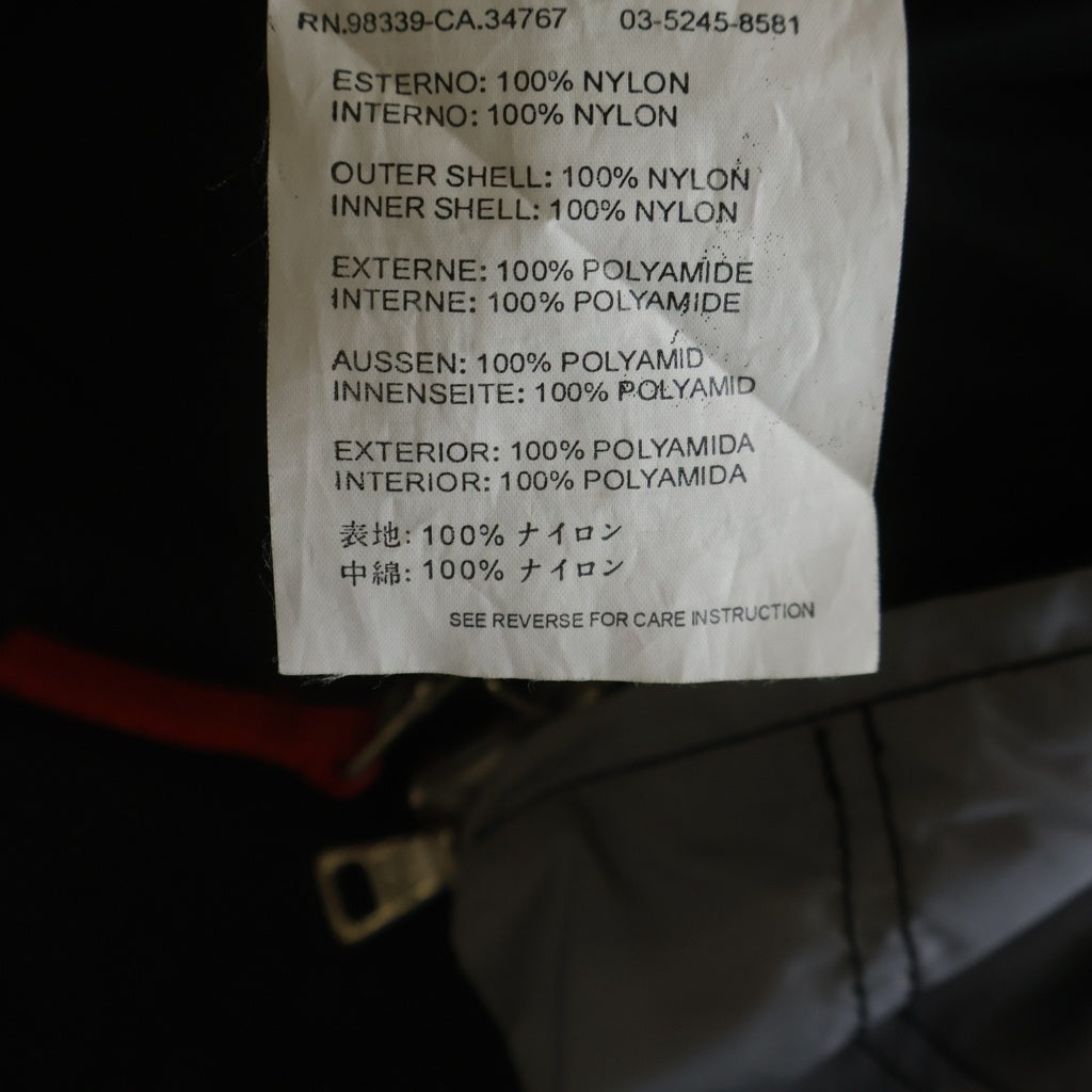 PRADA SPORT(プラダ スポーツ) 00s Reversible nylon jacket リバーシブル ナイロンジャケット SGV558 グレー/ブラック
