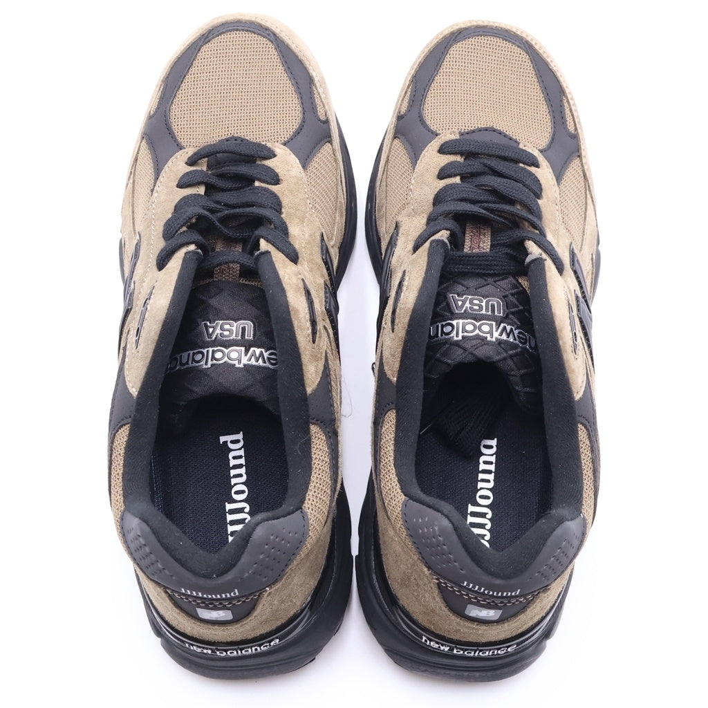 New Balance(ニューバランス) ×JJJJound 990V3 Slate Black スレート ブラック ローカットスニーカー M990JJ3 カーキ
