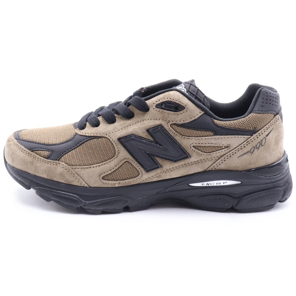New Balance(ニューバランス) ×JJJJound 990V3 Slate Black スレート ブラック ローカットスニーカー M990JJ3 カーキ
