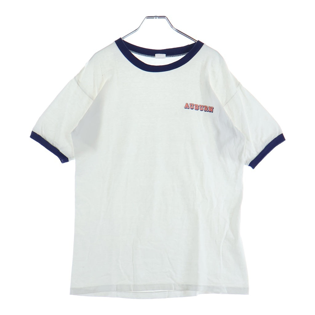 CHAMPION(チャンピオン) 60s ランタグ AUBURN リンガーT ホワイト