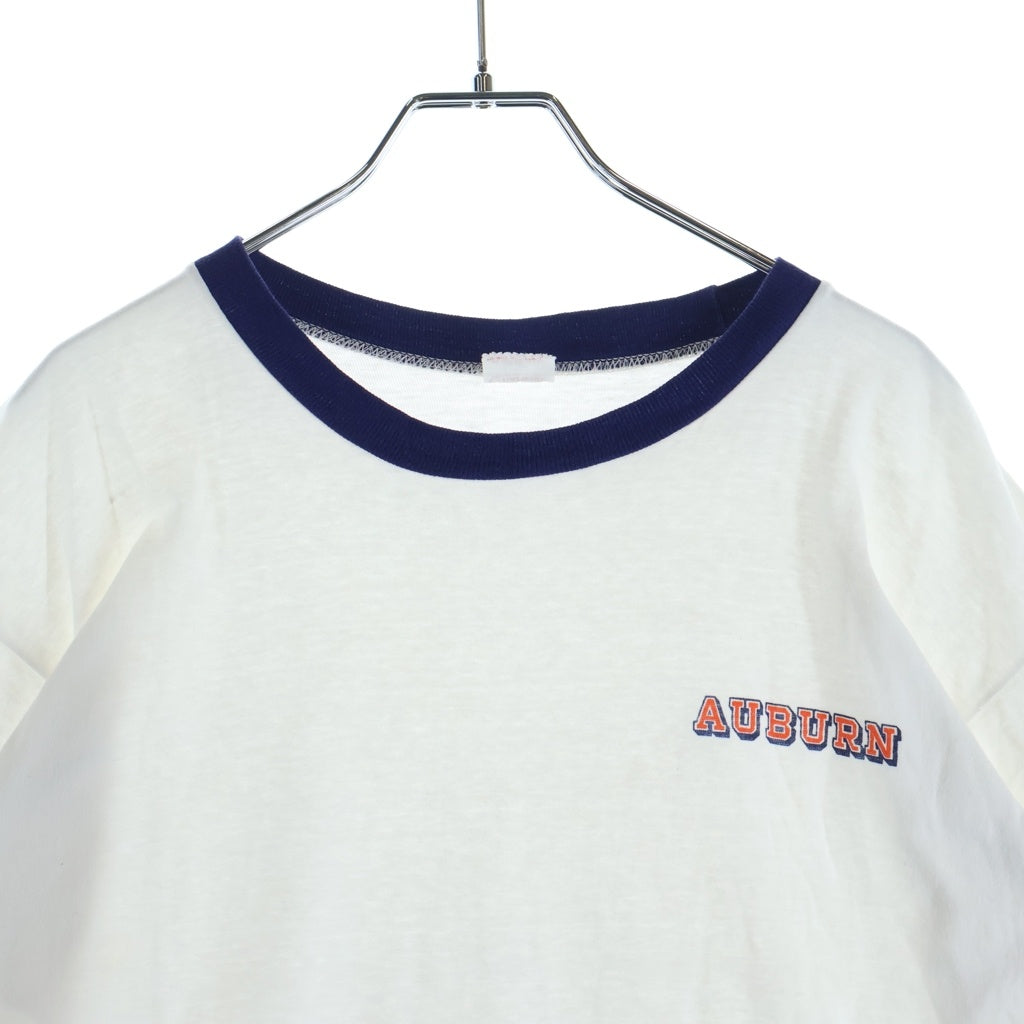 CHAMPION(チャンピオン) 60s ランタグ AUBURN リンガーT ホワイト