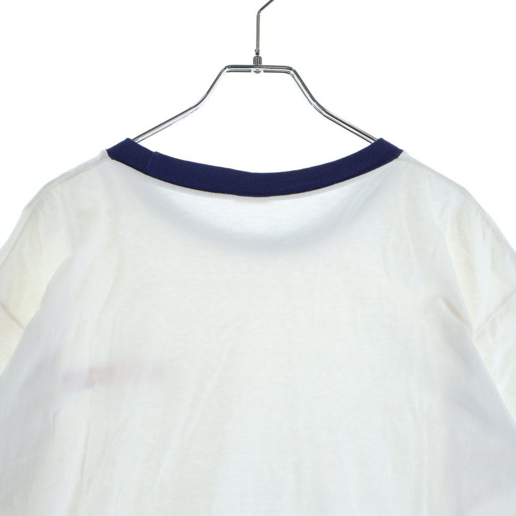 CHAMPION(チャンピオン) 60s ランタグ AUBURN リンガーT ホワイト