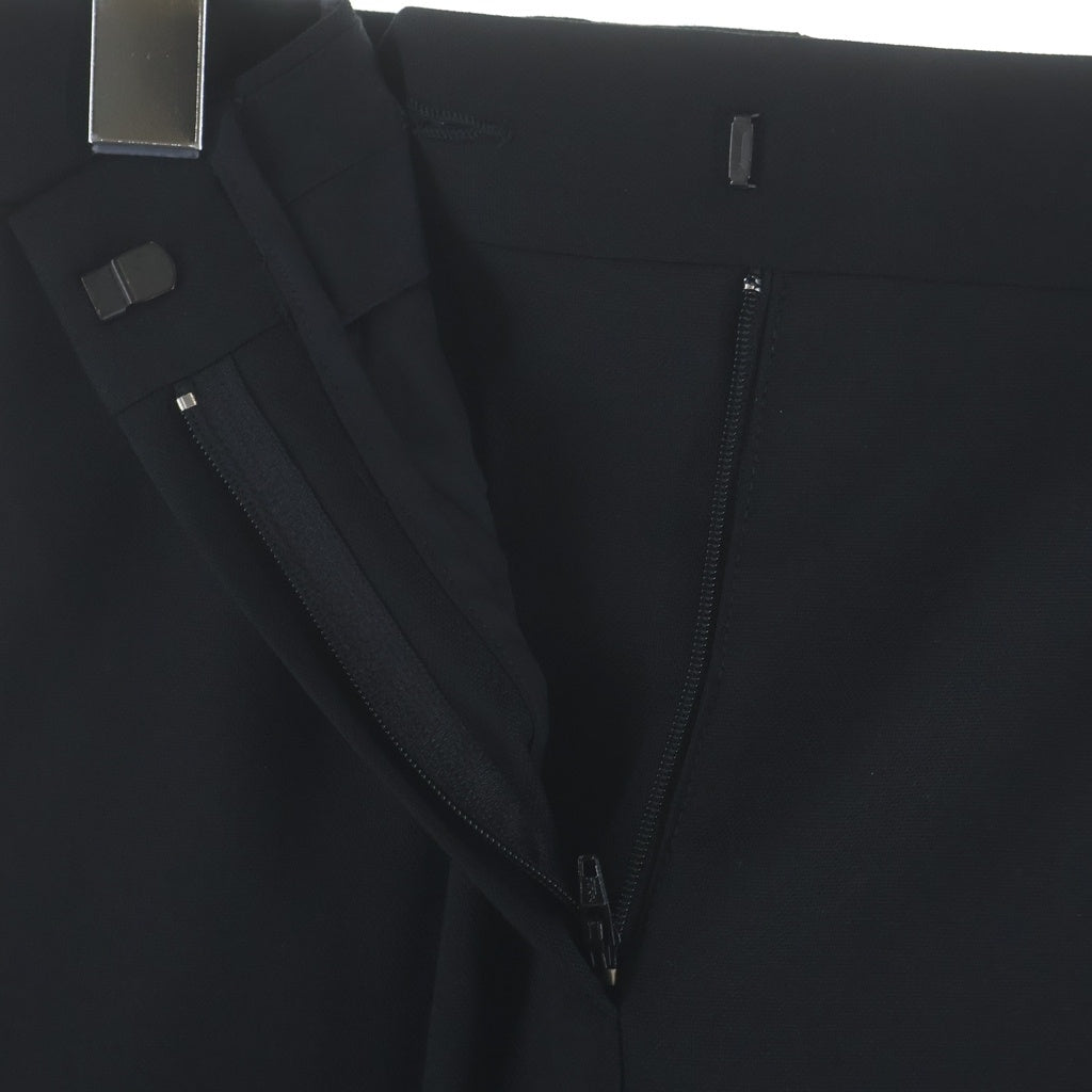 LOEWE(ロエベ) センタープレス ストレート スラックス パンツ Q825331X08 ブラック レディース