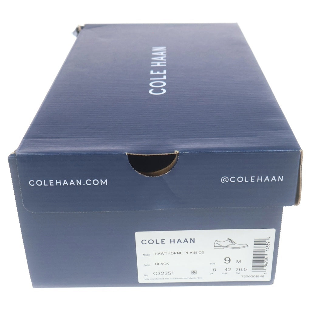 COLE HAAN(コール ハーン) HAWTHORNE PLAIN ホーソーン プレーンオックス 外羽 C32351 26.5cm/US9M ビジネスシューズ ブラック