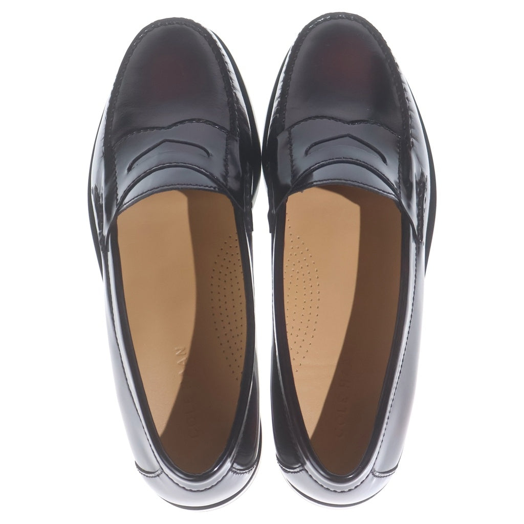 COLE HAAN(コール ハーン) PINCH PENNY ピンチ ペニー コイン ガラスレザー 03503 26.5cm/US9D コインローファー ブラック