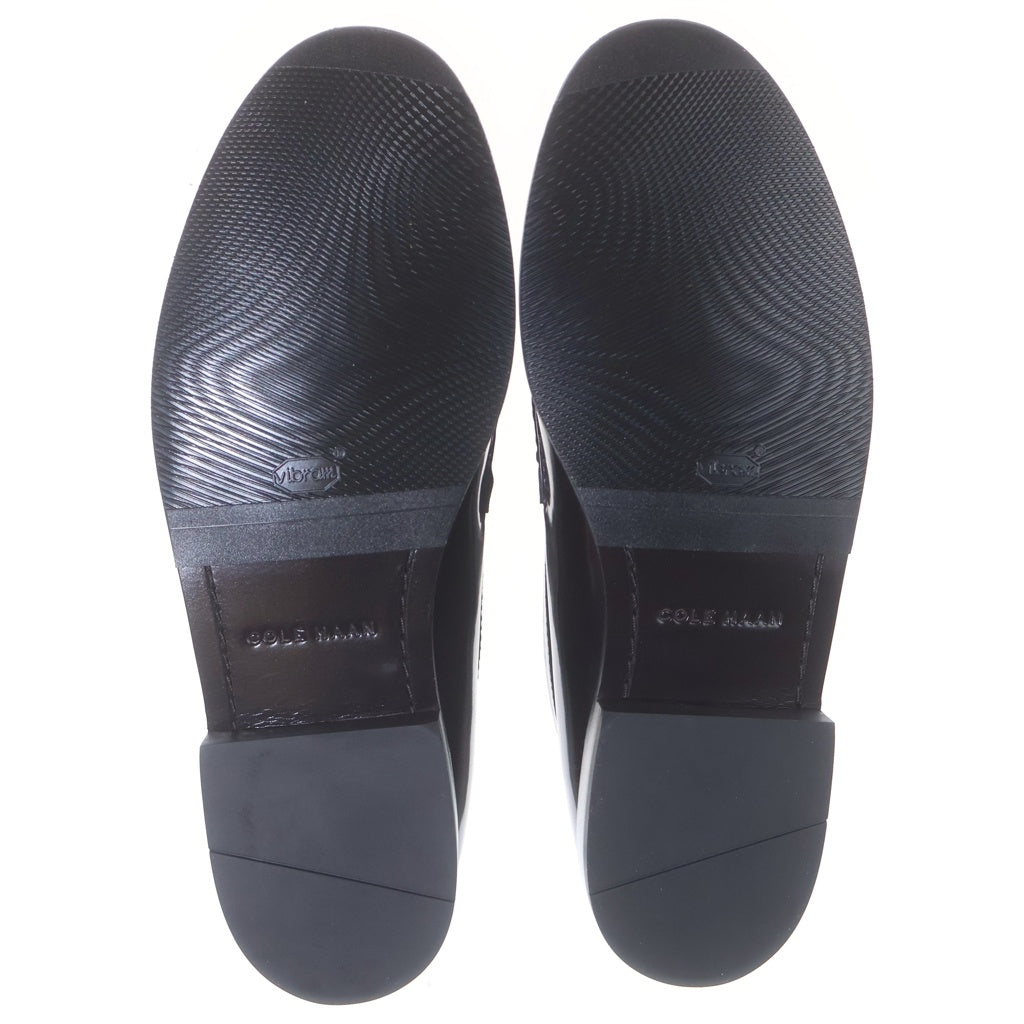COLE HAAN(コール ハーン) PINCH PENNY ピンチ ペニー コイン ガラスレザー 03503 26.5cm/US9D コインローファー ブラック