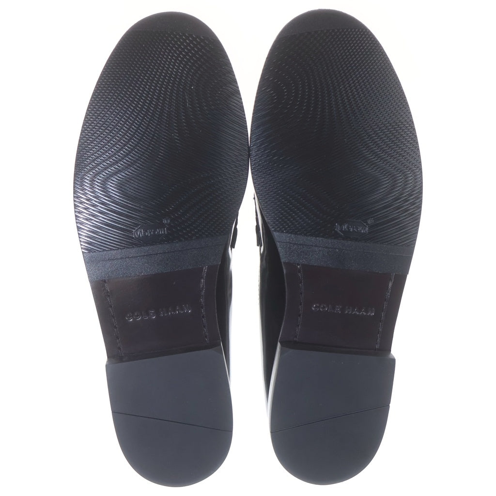 COLE HAAN(コール ハーン) PINCH PENNY ピンチ ペニー コイン ガラスレザー 03503 26.5cm/US9D コインローファー ブラック