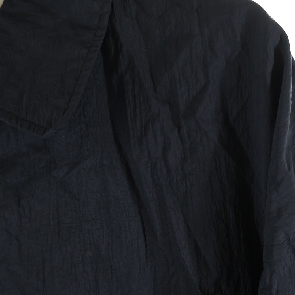 COOTIE PRODUCTIONS(クーティー プロダクションズ) Shrink Nylon Bal Collar Coat ナイロン バルカラー コート ブラック