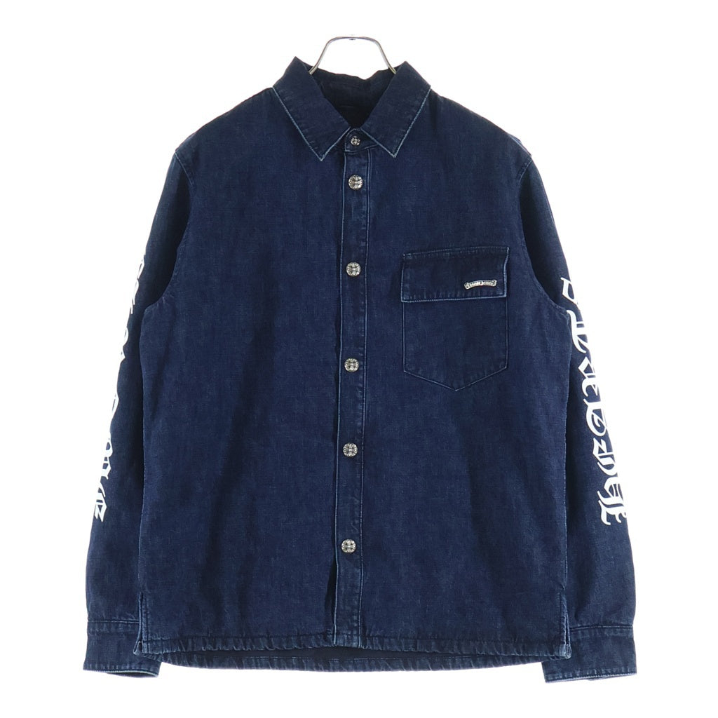 CHROME HEARTS(クロムハーツ) WORK'N SHIRT GARAGE WASH DENIM JACKET ウォーキン シャツ ガレージ ウォッシュ デニムジャケット インディゴ
