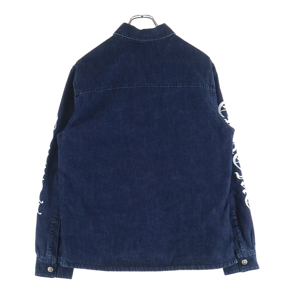 CHROME HEARTS(クロムハーツ) WORK'N SHIRT GARAGE WASH DENIM JACKET ウォーキン シャツ ガレージ ウォッシュ デニムジャケット インディゴ