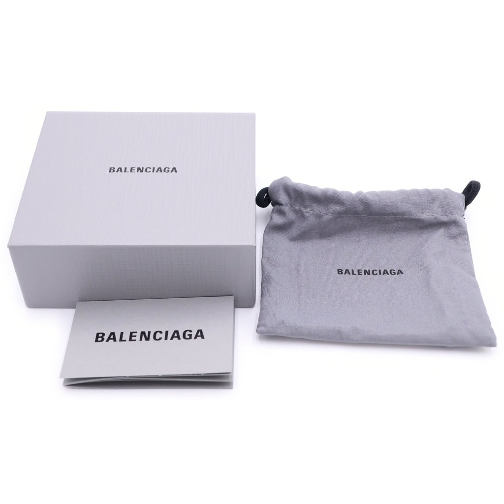 BALENCIAGA(バレンシアガ) Le City シティ ラウンドミラー レザー チャーム ブラック